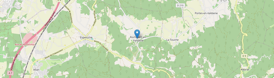 Rochefort-en-Valdaine - Carte