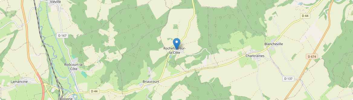 Rochefort-sur-la-Côte - Carte