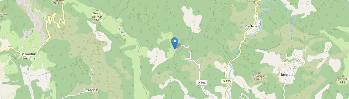 Rochefourchat - Carte