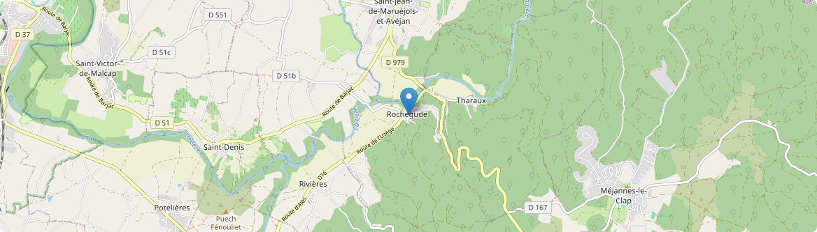 Rochegude - Carte