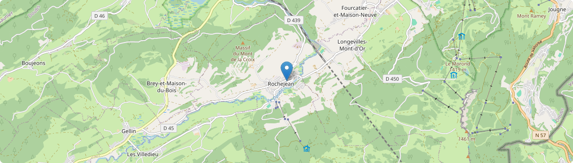 Rochejean - Carte