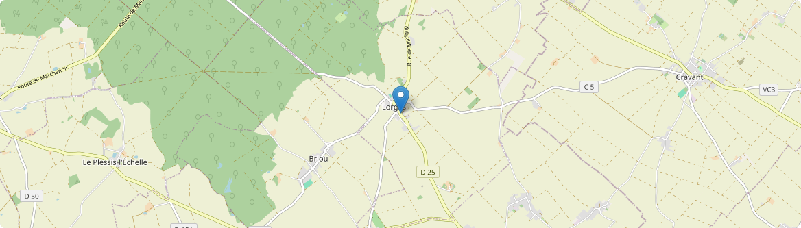 Roches - Carte
