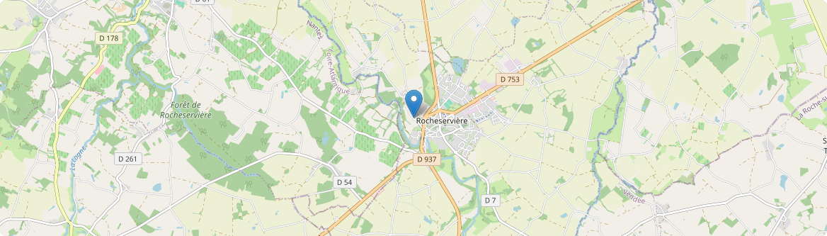 Rocheservière - Carte