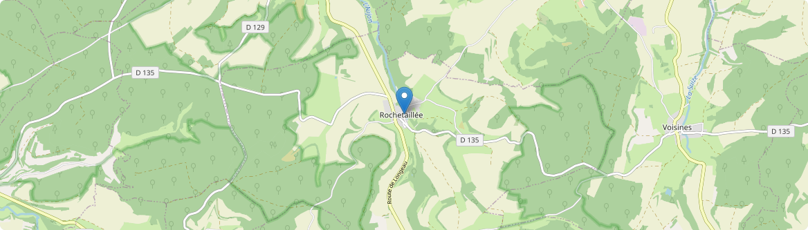 Rochetaillée - Carte