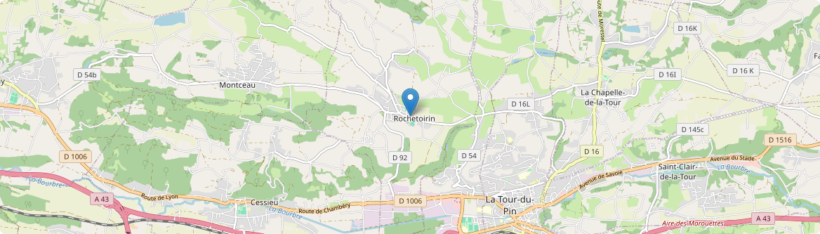 Rochetoirin - Carte