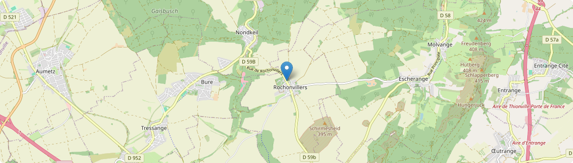 Rochonvillers - Carte