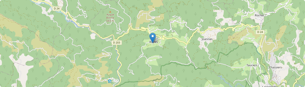Rocles - Carte