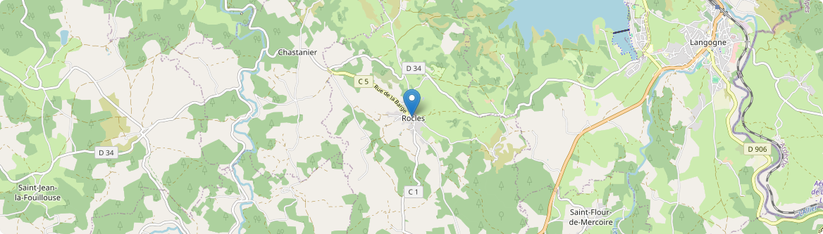 Rocles - Carte