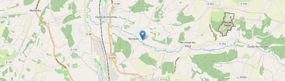 Rocques - Carte