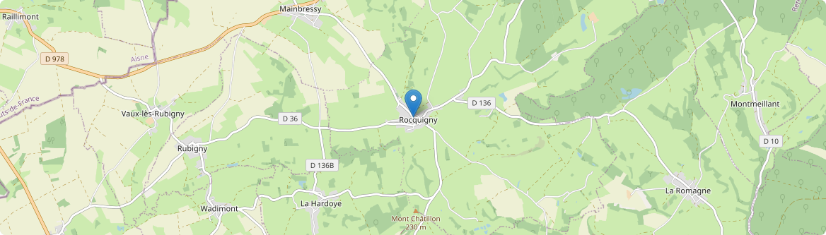 Rocquigny - Carte