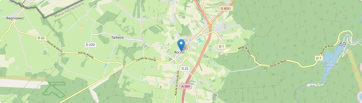 Rocroi - Carte