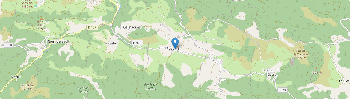 Rodome - Carte