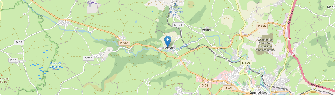 Roffiac - Carte