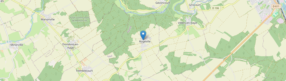 Rogéville - Carte