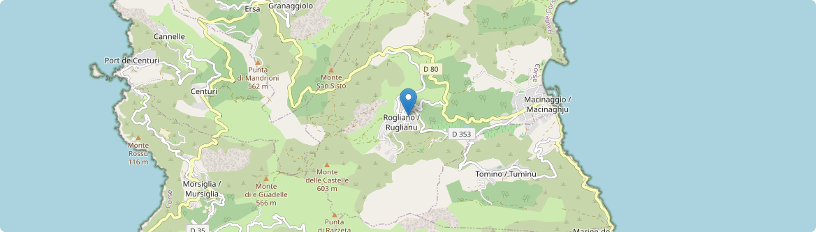 Rogliano - Carte