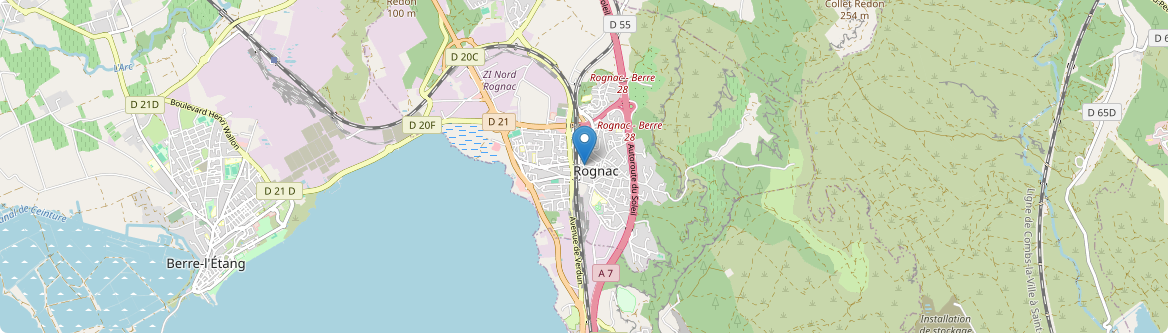 Rognac - Carte