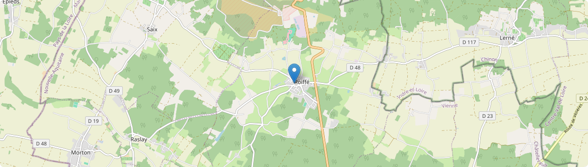 Roiffé - Carte