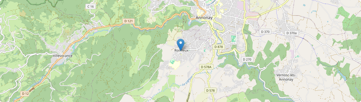 Roiffieux - Carte