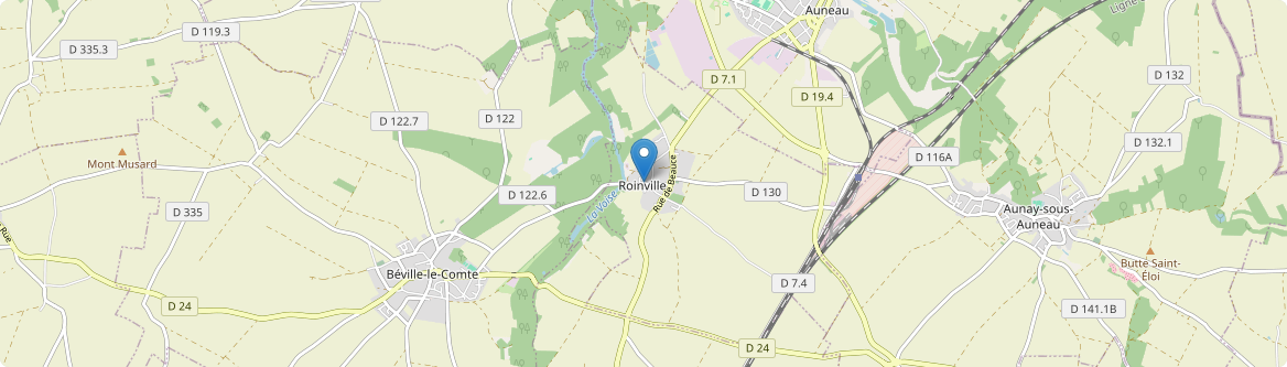 Roinville - Carte