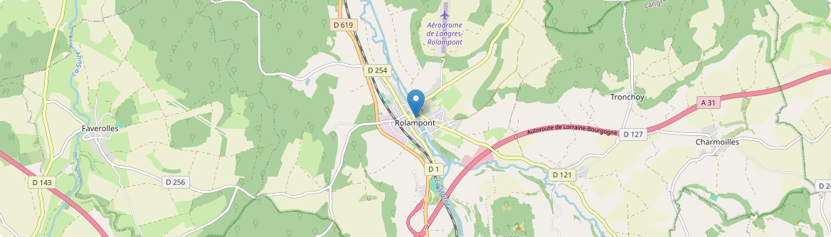 Rolampont - Carte