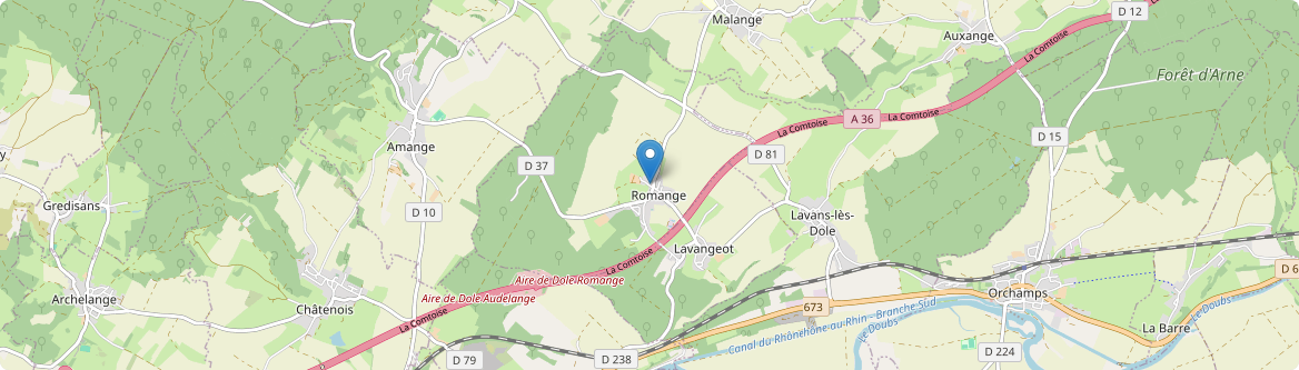 Romange - Carte
