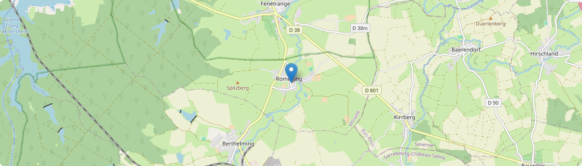 Romelfing - Carte
