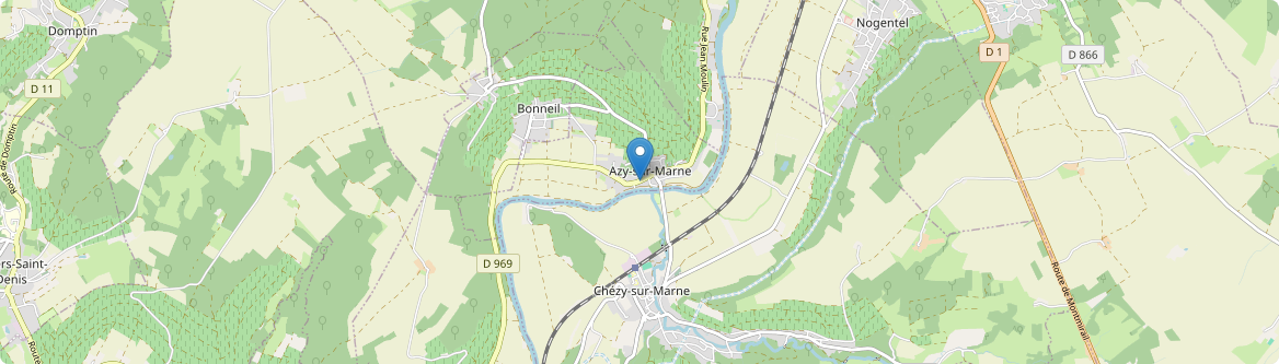 Romeny-sur-Marne - Carte