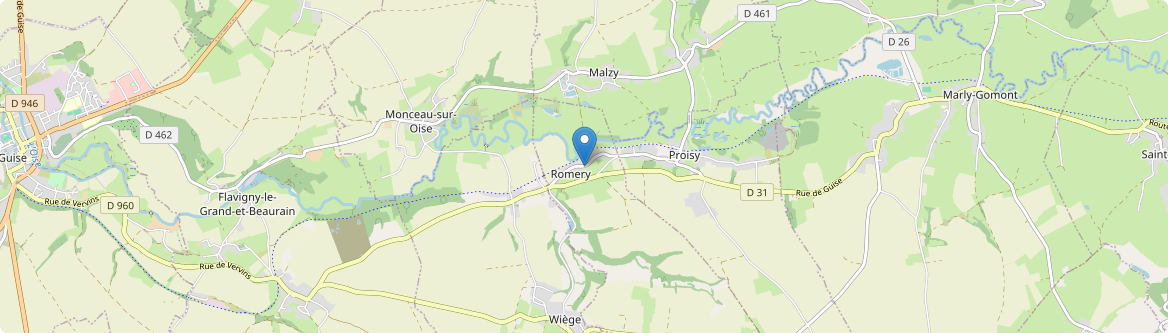Romery - Carte