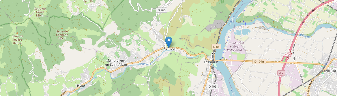 Rompon - Carte