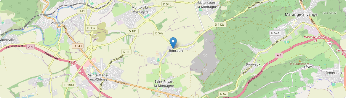 Roncourt - Carte