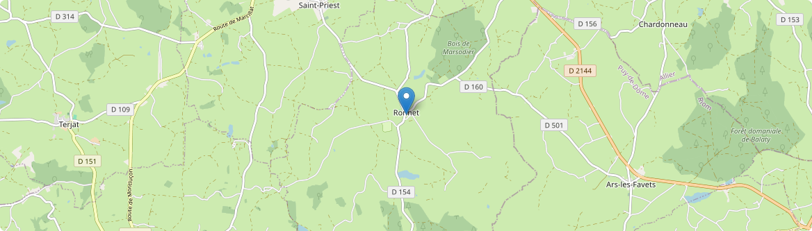 Ronnet - Carte
