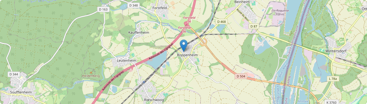 Roppenheim - Carte