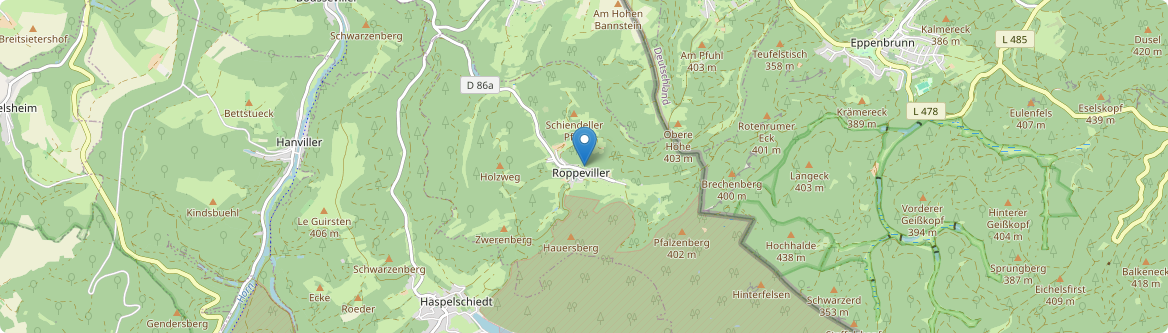 Roppeviller - Carte