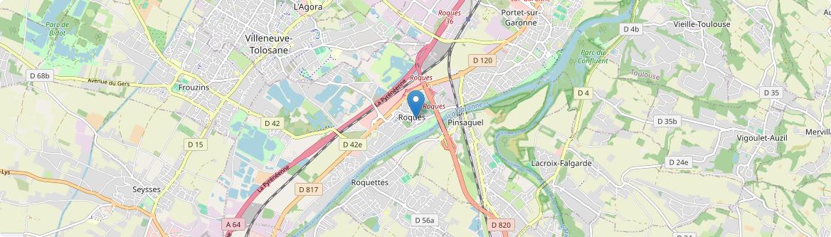 Roques - Carte
