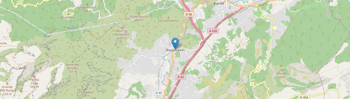 Roquevaire - Carte