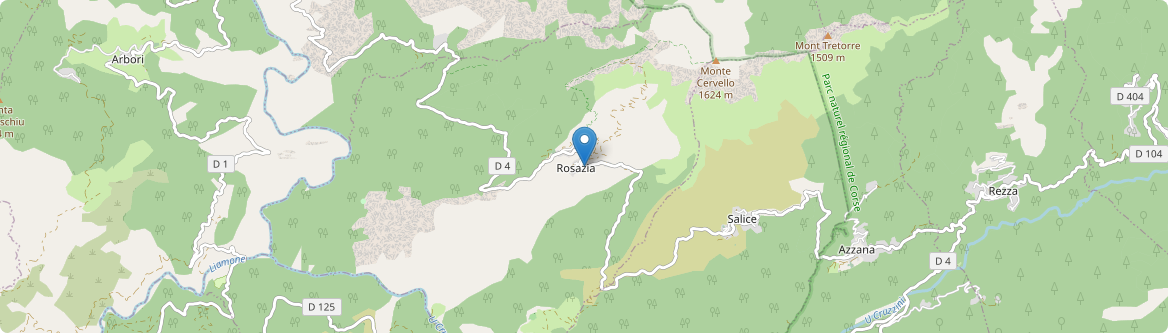 Rosazia - Carte