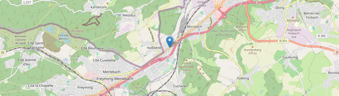 Rosbruck - Carte