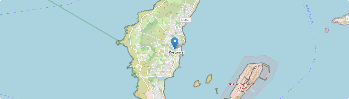 Roscanvel - Carte