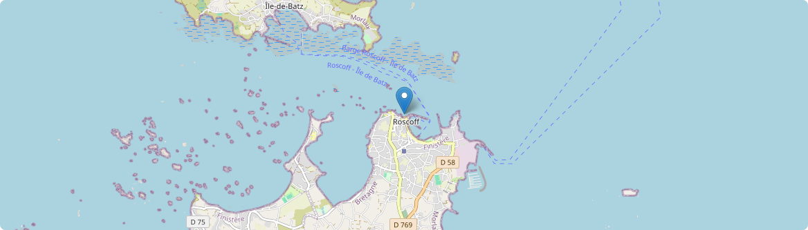 Roscoff - Carte