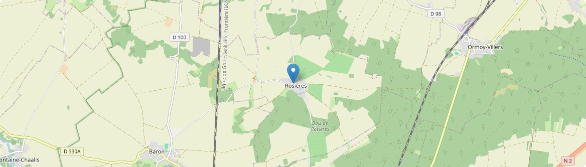 Rosières - Carte