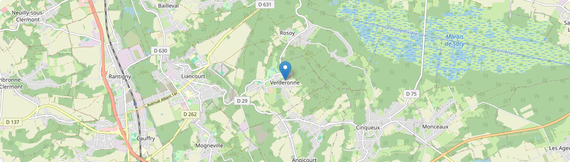 Rosoy - Carte