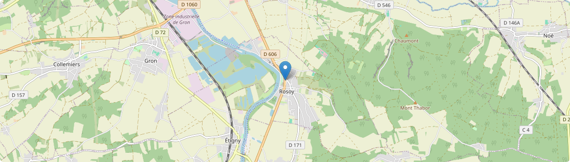 Rosoy - Carte