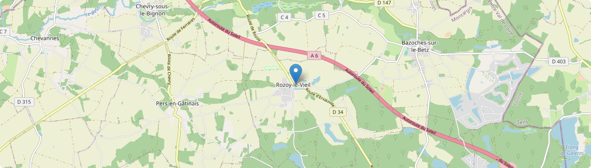 Rozoy-le-Vieil - Carte
