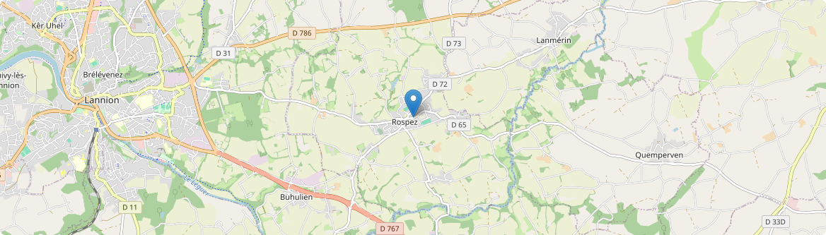 Rospez - Carte