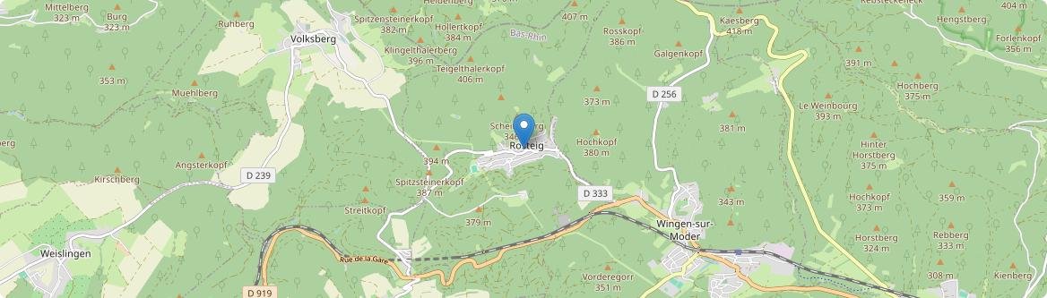 Rosteig - Carte