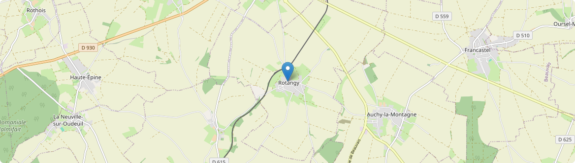 Rotangy - Carte