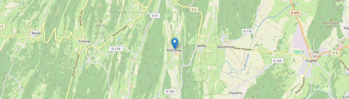 Rothonay - Carte