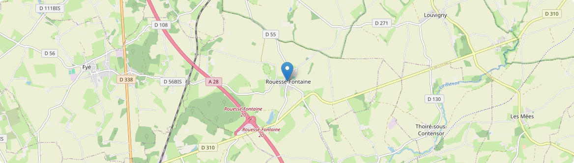 Rouessé-Fontaine - Carte
