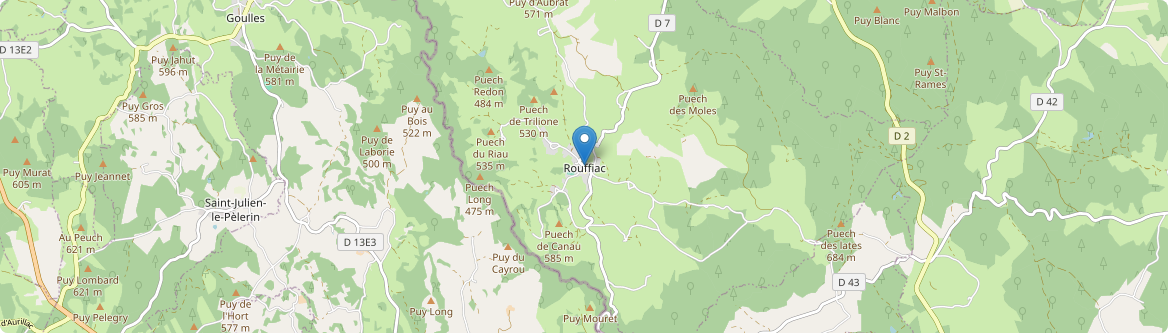 Rouffiac - Carte