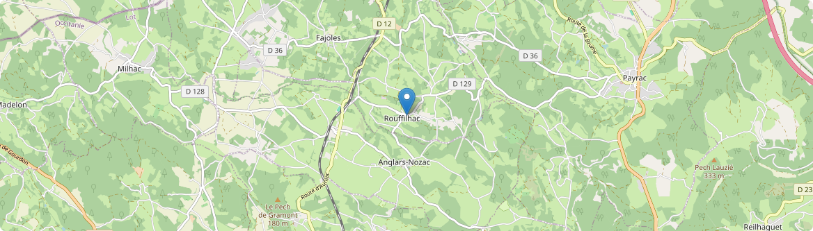 Rouffilhac - Carte
